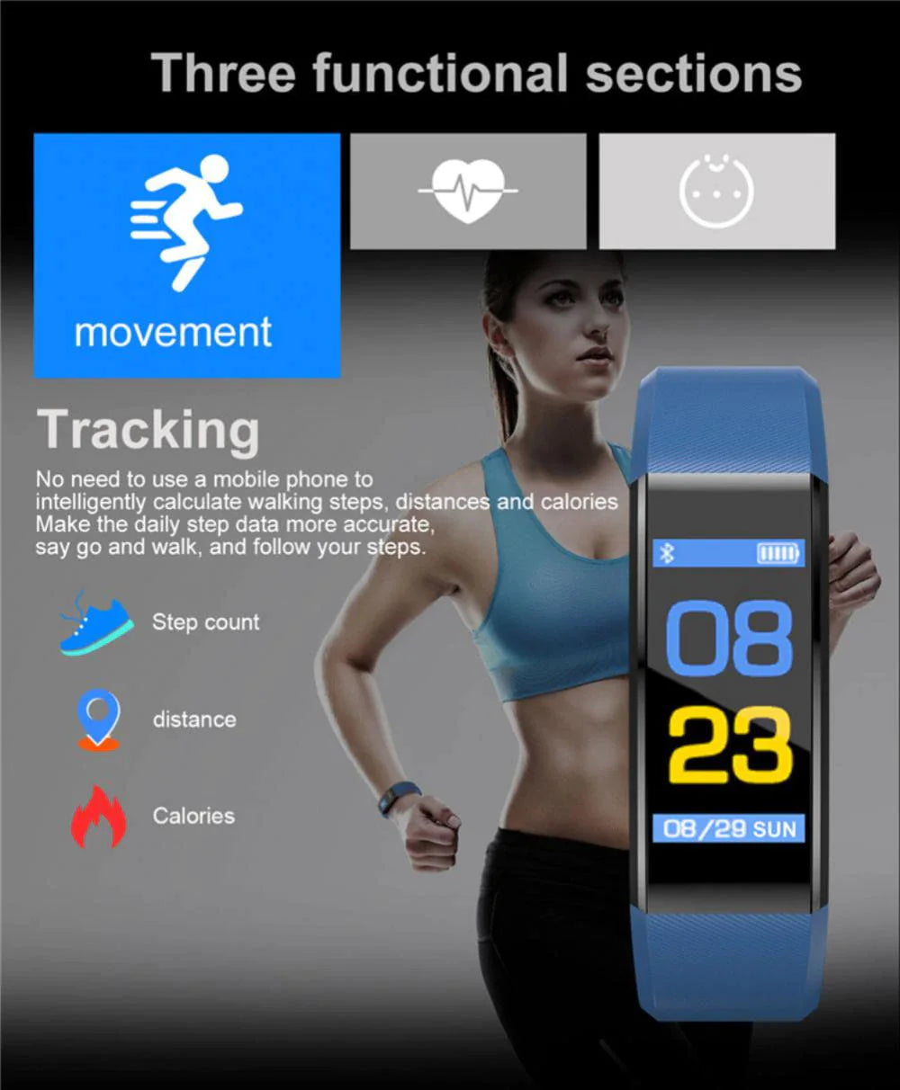 Fitness Smart Watch Activity Tracker