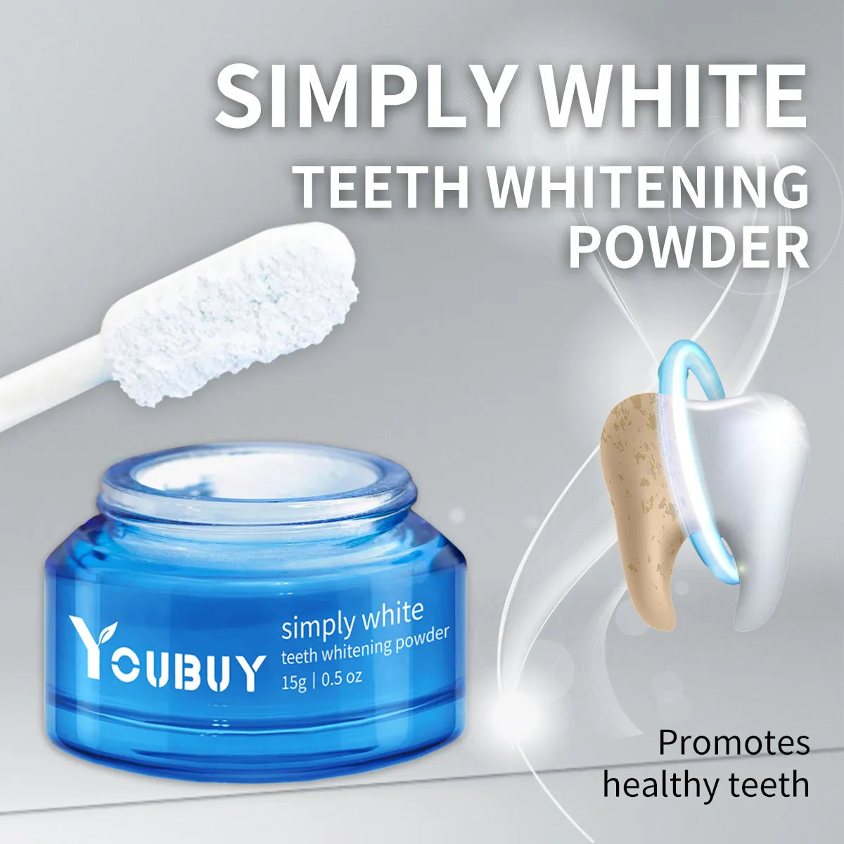 Simply White Teeth Whitening Powder